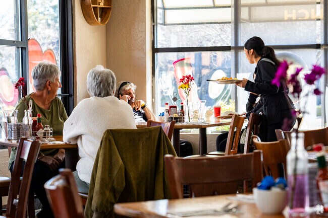 The Skyline Cafe is a great breakfast option in walking distance for Skyline Boulevard locals.