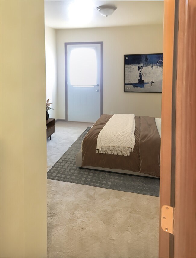 1 bedroom A/B
