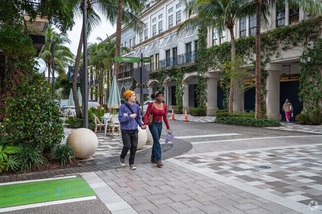 Old Northwood residents can take a trip a few minutes south to City Place in downtown West Palm Beach.