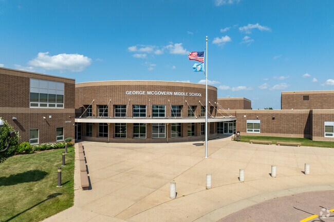 George McGovern Middle School serves students in grades 6-8.
