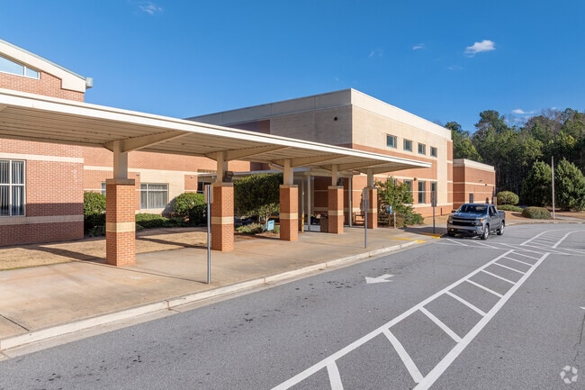 Trickum Middle School is one of the newest school buildings in the area.