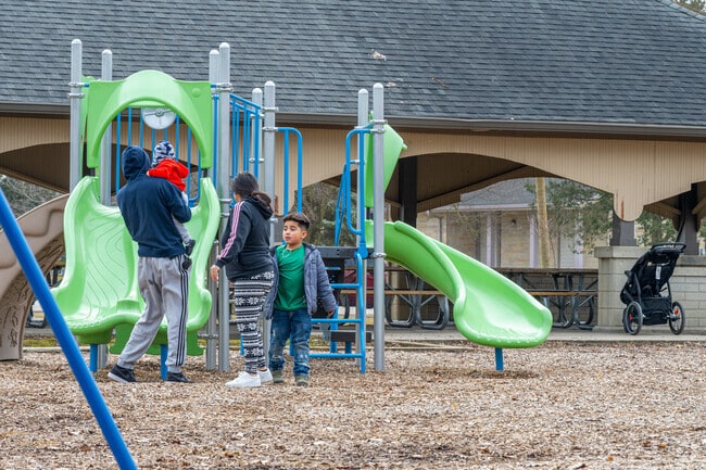 The Foster Park playground is a popular spot for Oakdale children to play.