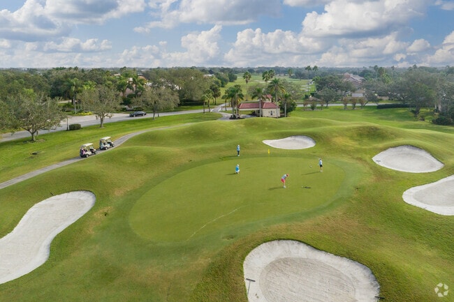 Residents of Palmer Ranch enjoy playing golf on one of many golf courses in the community.