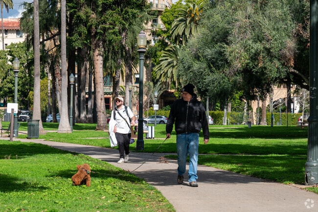 Take your dog for a walk at Central Park, a center point for the neighborhood.