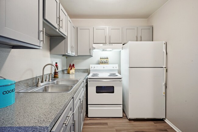 1 Bedroom - Remodeled Kitchen Area w/ Granite Countertops in Select Apartments