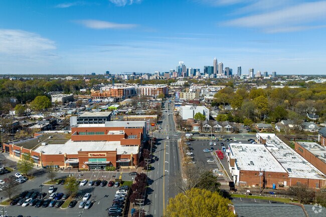 The Plaza Midwood is close to both downtown Charlotte and the nearby town of Sheffield Park.
