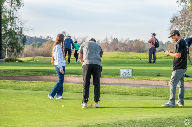 Laguna Altura is just a short drive away from a round at the Strawberry Farms Golf Course.