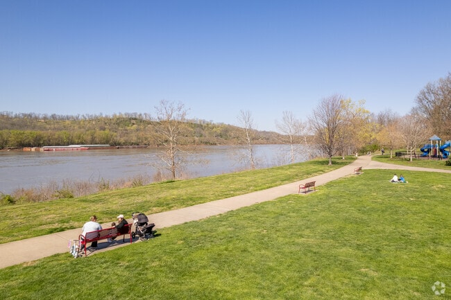 Sayler Park sits on the banks of the Ohio River.