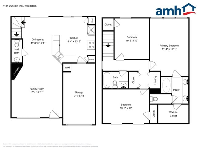 1134 Dunedin Trail, Woodstock, GA 30188 - photo 2