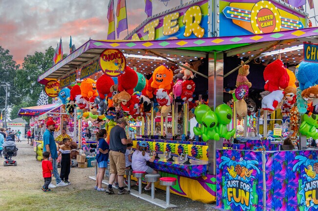 McCracken County Fair has many games for people to win prizes in Paducah.