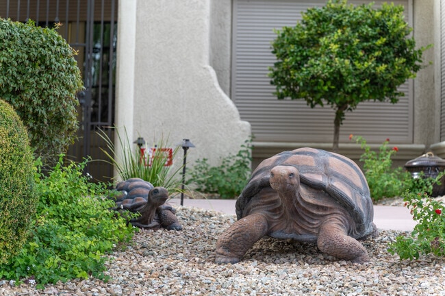 Residents of South Summerlin love decorating their front lawns.