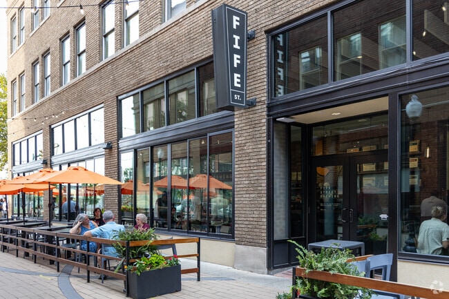 Fife is a popular brewery within Downtown Charleston, and residents enjoy time there.