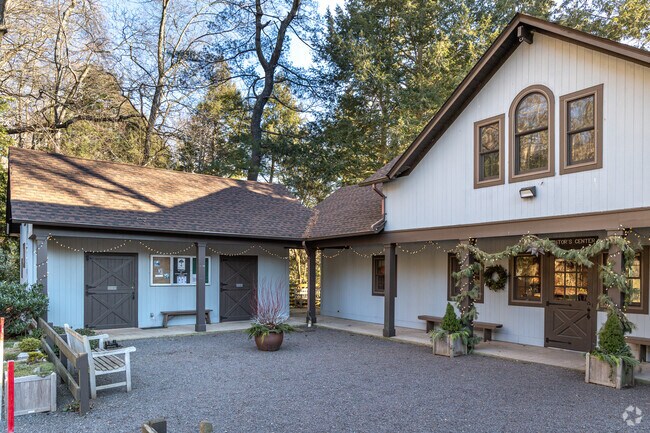 Leonard J. Buck Garden's visitor center is located in The Hills, N.J.