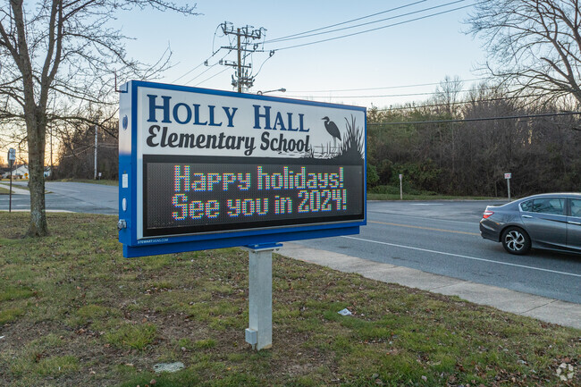 Holly Hall Elementary School is the home of the Herons.