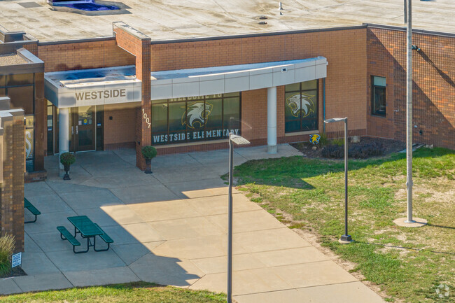 Westside Elementary School in River Falls is home of the Wildcats.