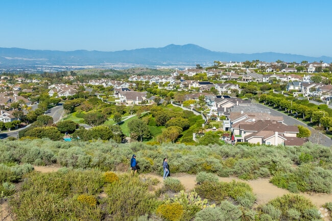 Turtle Rock Trail oversees the community of Turtle Rock with a stunning mountain backdrop.