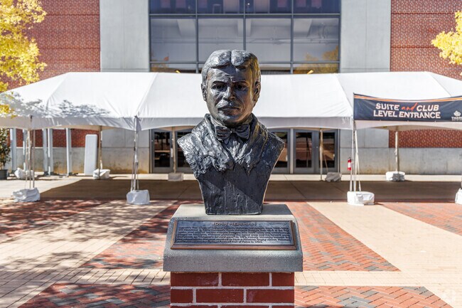 Auburn University near State Road  is also home to John Heisman, the legendary football coach.