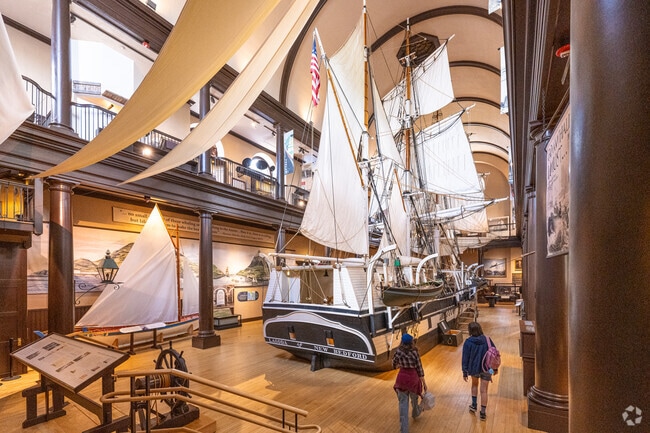 The world-famous New Bedford Whaling Museum is a short 10-minute drive from the South End.