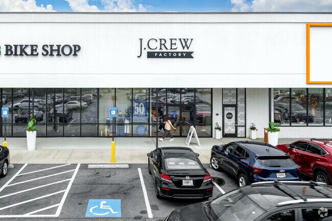 Shop your favorites close to home—the J.Crew Factory shop offers style and outfits just minutes from Mason Mill.
