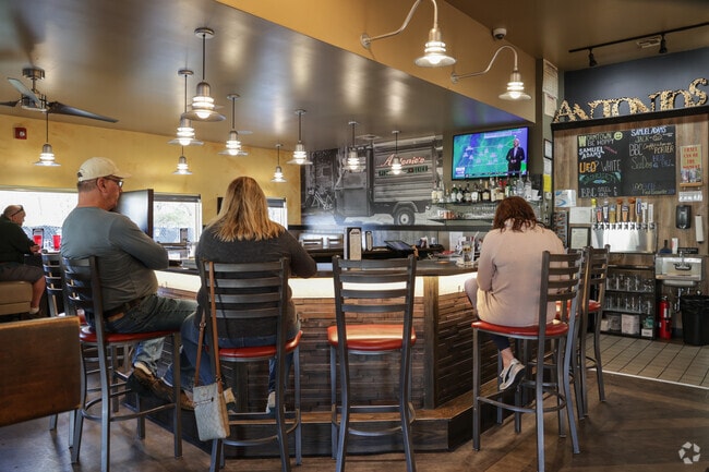 Antonios Restaurant is a nearby hangout for Pelham residents.