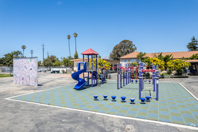 Broadway Elementary playground.