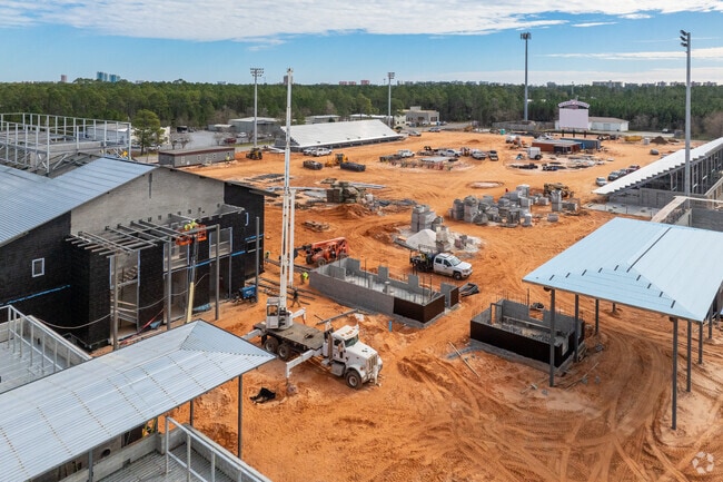 The areas around Elberta are experiencing lots of new building and expansion.