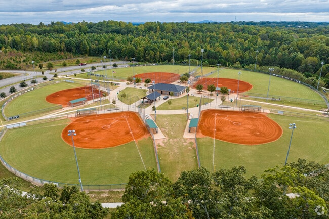 Kenney Askew Park features 5 baseball fields.