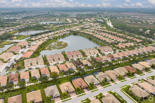 An aerial view of Palmer Ranch neighborhoods shows how far the community reaches.