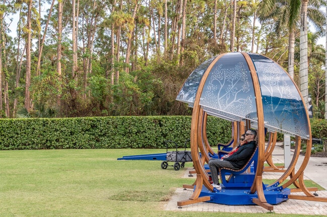 Audobon Country Club is minutes from the lively art scene of Naples, Florida.