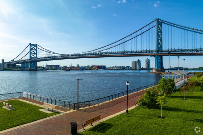 The Camden Waterfront is about 10 minutes from Morgan Village.