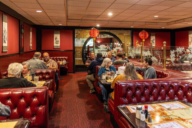Chinese Garden offers generous portion sizes and comfortable booths.