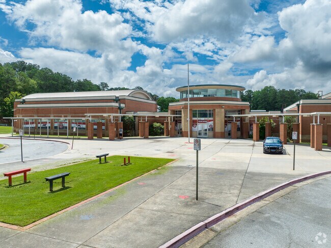 Paul D. West Middle School serves over 800 students daily in East Point.