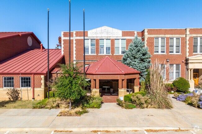 Rosary School is located in the historic Gatewood neighborhood.