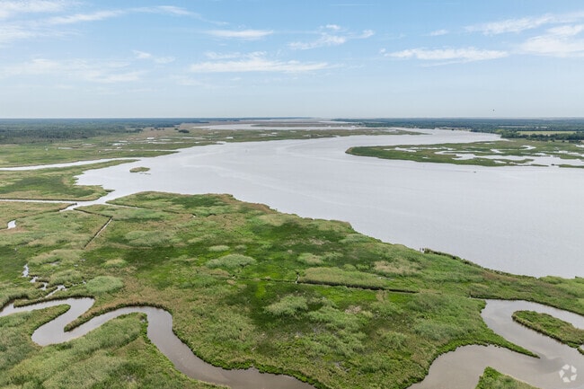 The Nanticoke River winds its way past Mardela Springs on its way to the Chesapeake Bay.