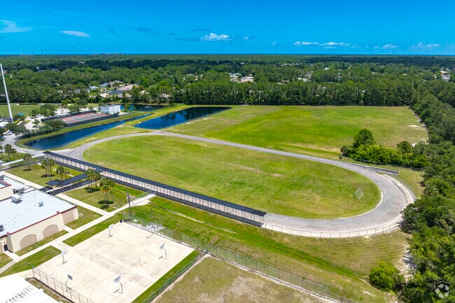 Students at Buddy Taylor Middle School can utilize the track and athletic fields.