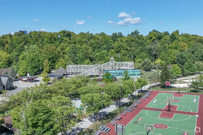 Lakemont Park was built in 1891 at the end of the trolley line.