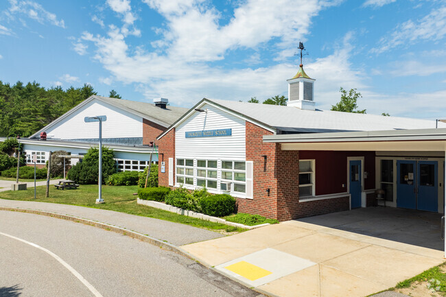 The student population of Falmouth Middle School is 487 and the school serves 6-8.