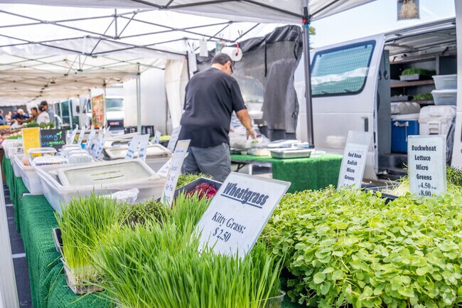 The Channel Islands Farmers Market is only a few minutes from Sea View Estates on Sundays.