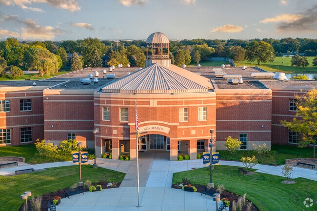 Neuqua Valley High School in Naperville, IL holds an impressive A+ rating from Niche.