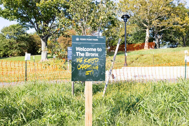 Ferry Point Park is in The Bronx, the birthplace of Hip Hop.