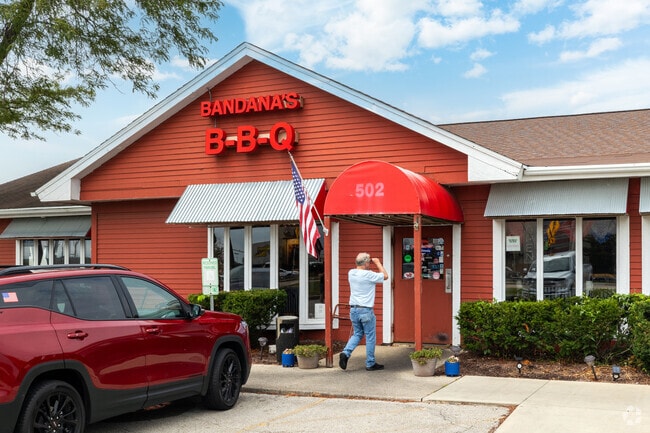 Founders Grove residents can grab a bite at Bandana's BBQ.