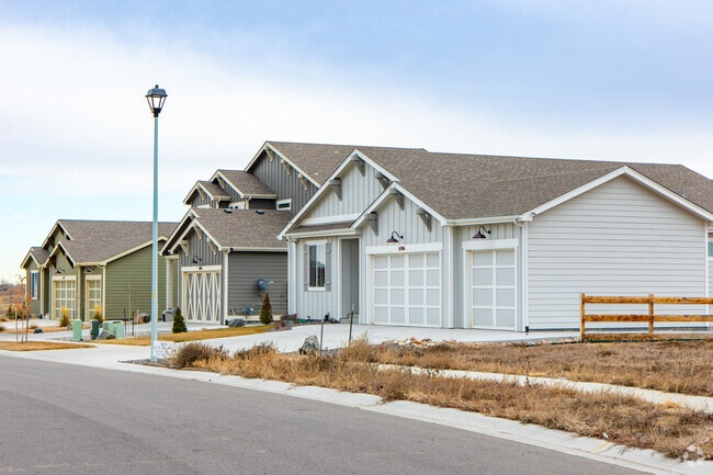 New subdivisions are continuing to be developed into the north Colorado farmland surrounding Greeley.