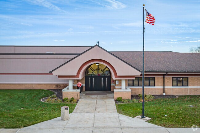 Lake Prairie Elementary caters to students from the surrounding towns, including West Creek,