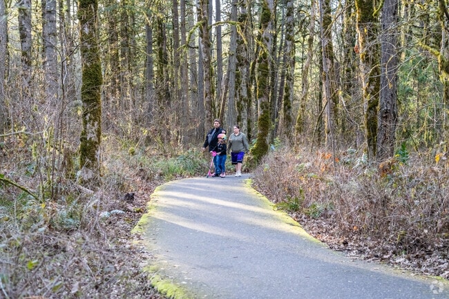 Tualatin Hills Nature Park is a family friendly public park in Aloha, Oregon.