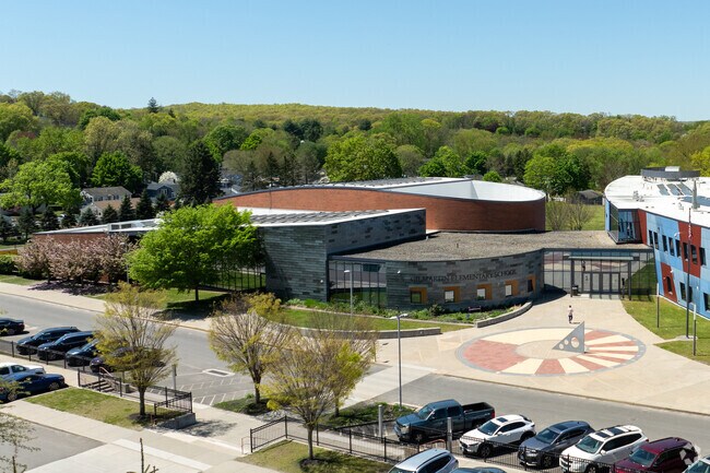 John G. Gilmartin Elementary School is located in the suburbs of Waterbury.