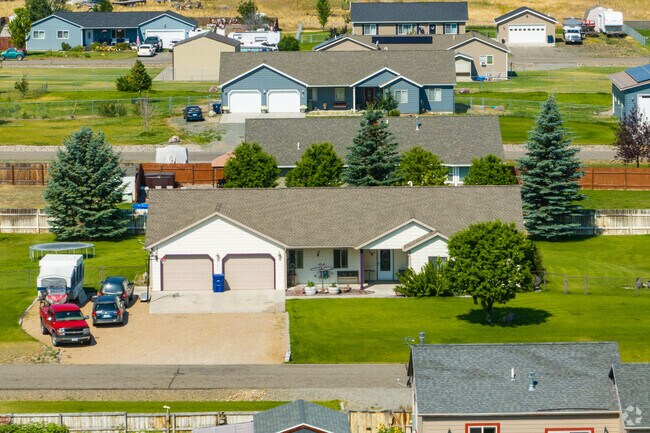 Newer ranch homes in a quiet Helena Valley Southeast neighborhood.