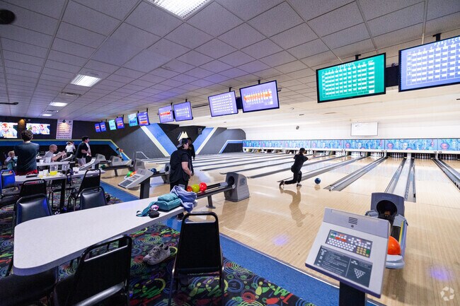 Miracle Lanes in DeVeaux attracts locals for a fun evening out.
