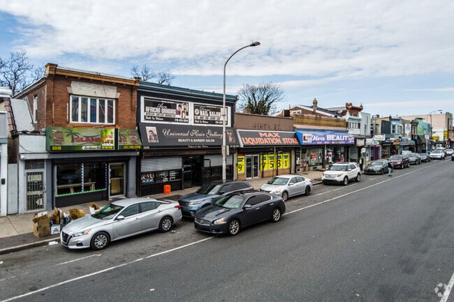 Retail Shops on N 5th St have various types of small businesses harboring town.