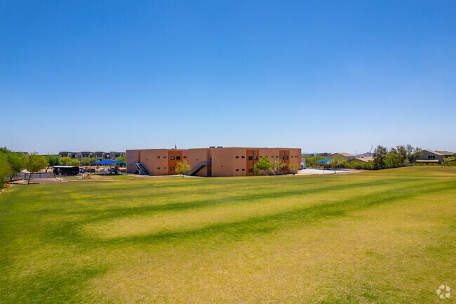 Ridgeline Academy's open fields offer a place to feel free under New River's endless skies.