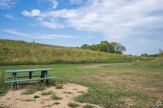 North Ridge Recreation Area serves as Montgomery's largest park with 56 acres of green space and a 2-mile trail perfect for hiking, cross-country skiing, and snowshoeing.